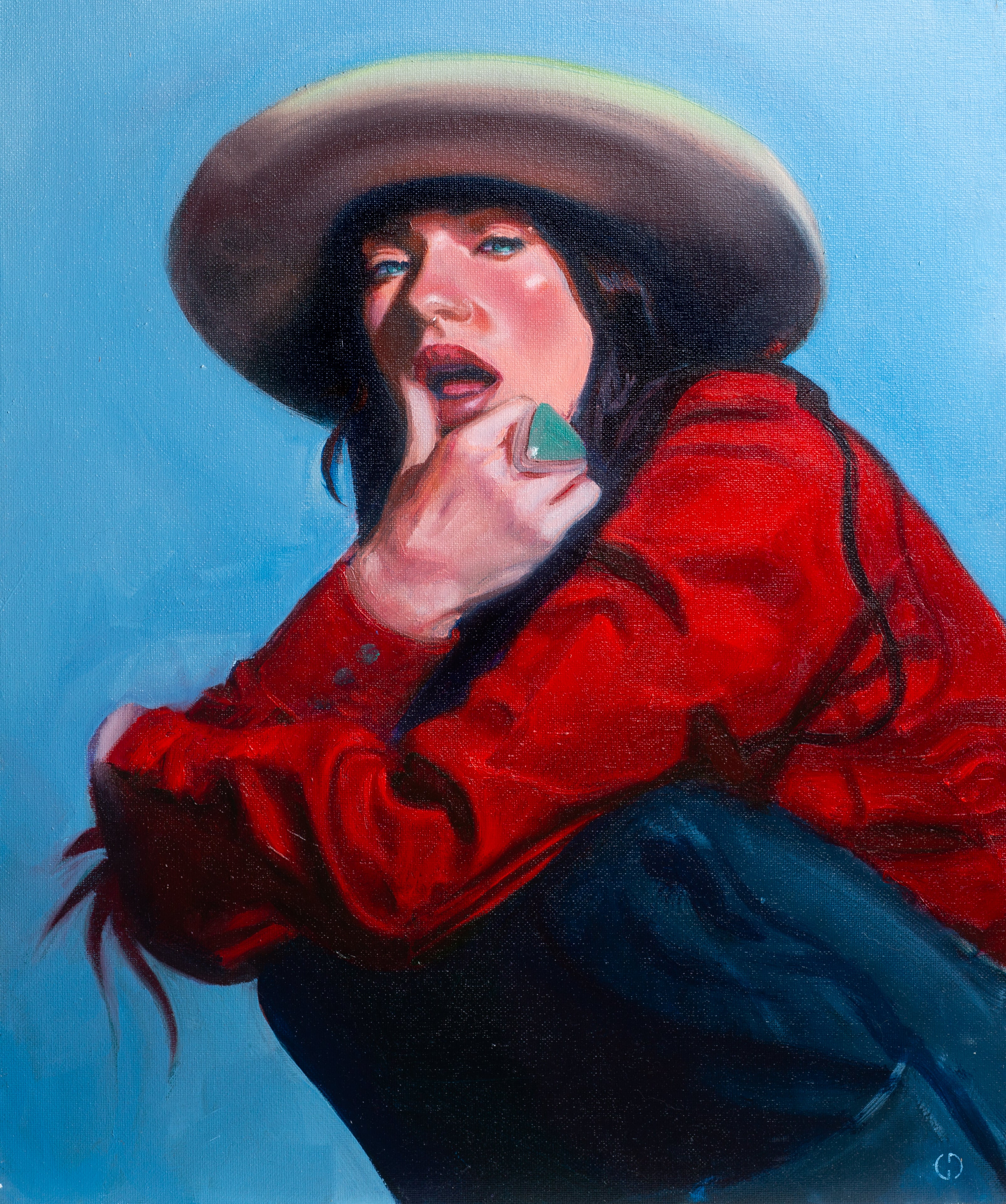 Emily Sullivan #2 — Détail de la peinture