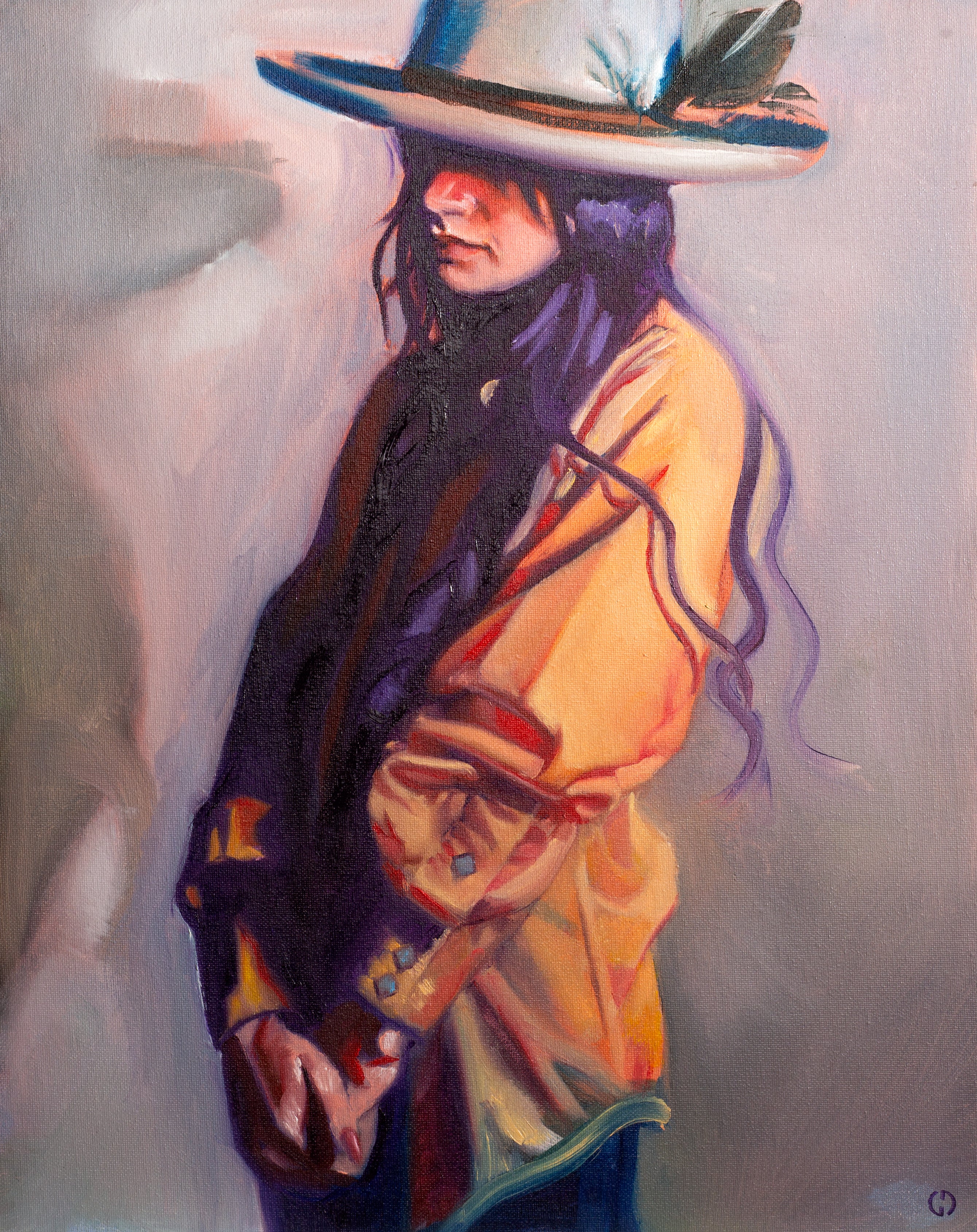 Emily Sulivan #1 — Détail de la peinture